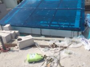 HƯỚNG DẪN THI CÔNG TẤM NHỰA POLYCARBONATE ĐẶC RUỘT , NHẬN THI CÔNG GIẾNG TRỜI, THI CÔNG NHÀ XE, THI CÔNG MÁI HIÊN