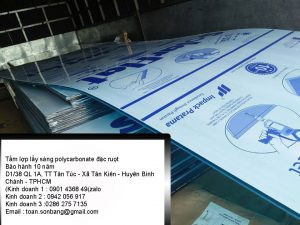 LẮP ĐẶT MÁI CANOPY TOÀN NHÀ AS TORIA 383 NGUYỄN DUY TRÌNH Q2